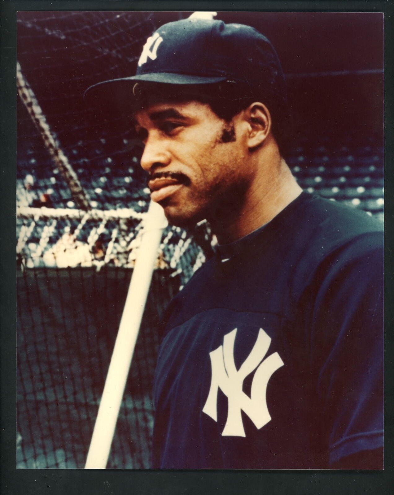 Dave Winfield 8 x 10 Color Photo Poster painting New York Yankees batting practice jersey