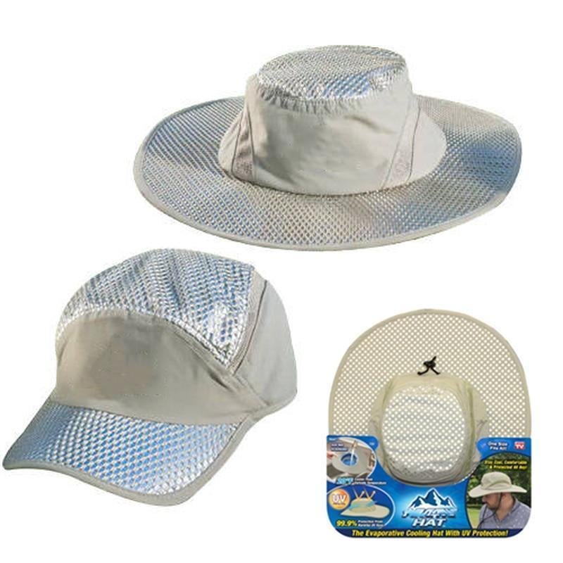 Camping Evaporative Hydro Instant UV Protecting Cooling Sun Hat