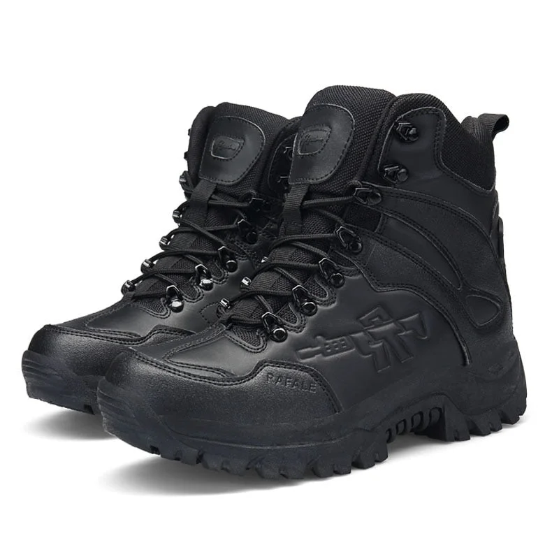 New Autumn Winter Military Boots Outdoor Male Hiking Boots Men Special Force Desert Tactical Combat Ankle Boots Men Work Boots