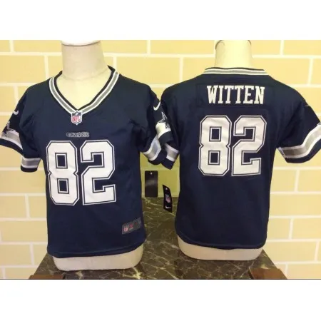 Toddler  Dallas Cowboys #82 Jason Witten Blue Stitched NFL Jersey