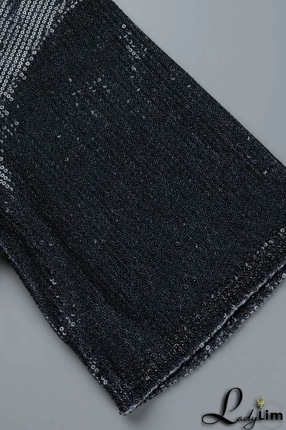 Stripe Fashion Casual Patchwork Sequins O Neck A Line Dresses