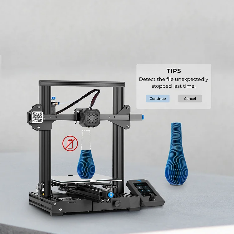 Creality Ender-3 V2 3D Printer - Silent Motherboard