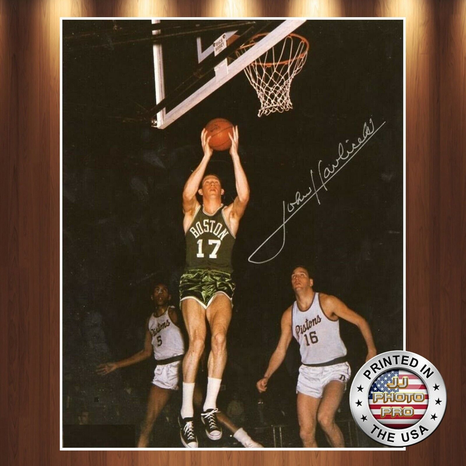 John Havlicek Autographed Signed 8x10 Photo Poster painting (HOF Celtics) REPRINT