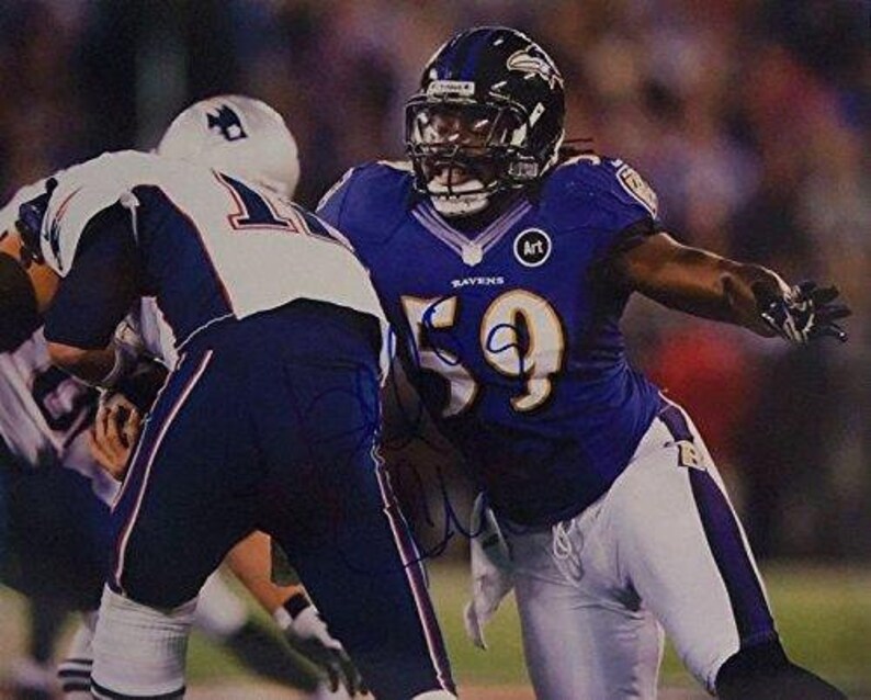 Dannell Ellerbe Signed Autographed Glossy 8x10 Photo Poster painting - Baltimore Ravens