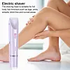 Bikini Trimmer Waterproof Body Shaver Rechargeable Electric Razor for Women