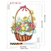 5D DIY Partial Special Shaped Drill Diamond Painting Easter Egg Basket 30x40cm