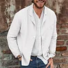 Casual Cotton and Linen Loose Shirt Blazer