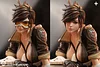1/4 Scale Tracer Lena Oxton with LED - Overwatch Resin Statue - Dtalon Studio