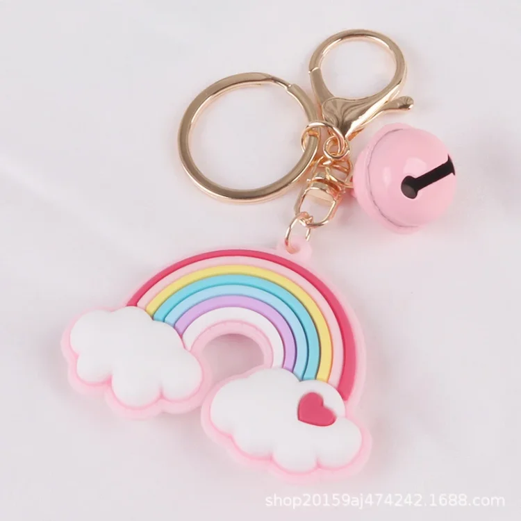 Cute Rainbow Keychain