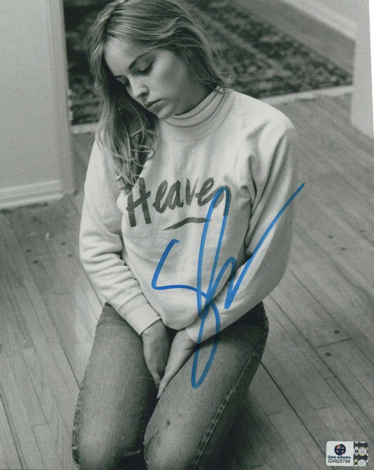 Sharon Stone authentic signed autographed 8x10 Photo Poster paintinggraph GA COA