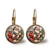 Santa Claus Time Gem Earrings