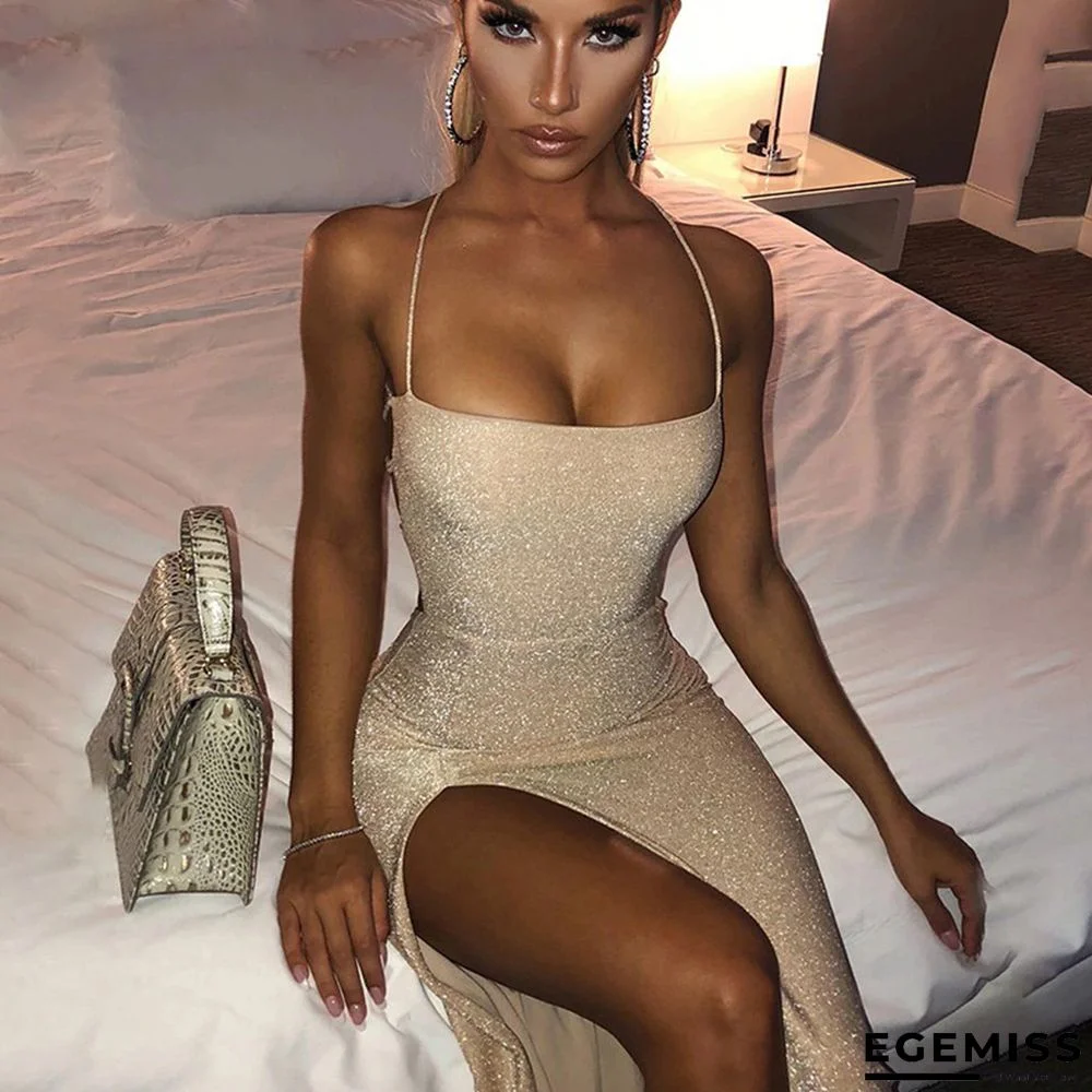 Sexy Backless Strap Dress | EGEMISS