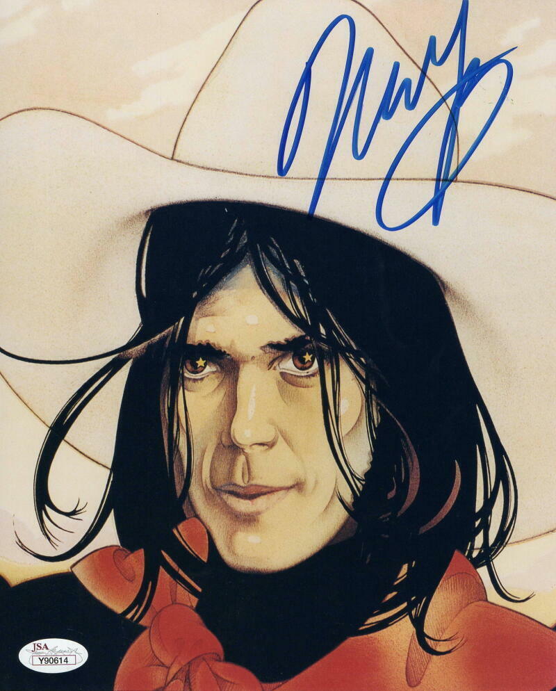 NEIL YOUNG SIGNED AUTOGRAPH 8X10 ART Photo Poster painting - CRAZY HORSE BUFFALO SPRINGFIELD JSA