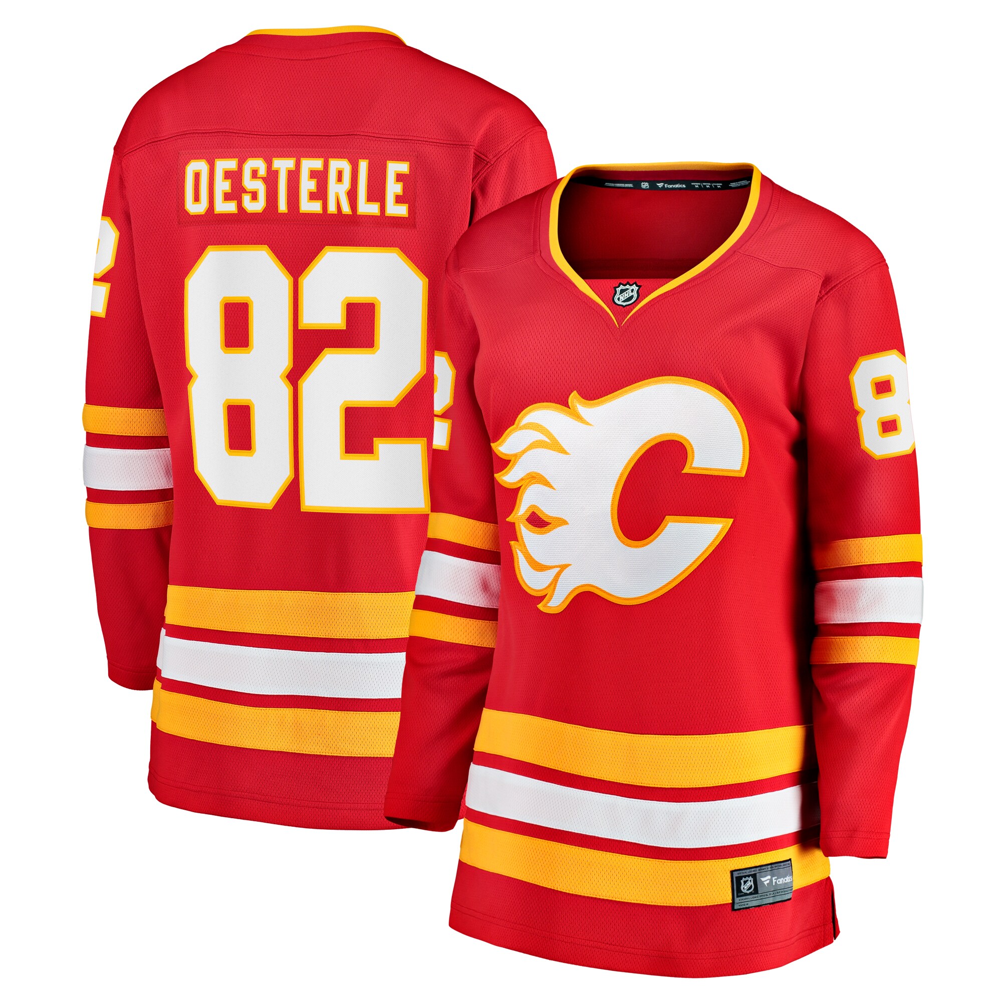 Jordan Oesterle Calgary Flames Women&rsquo;s Fanatics Home Breakaway Jersey &ndash; Red mysite