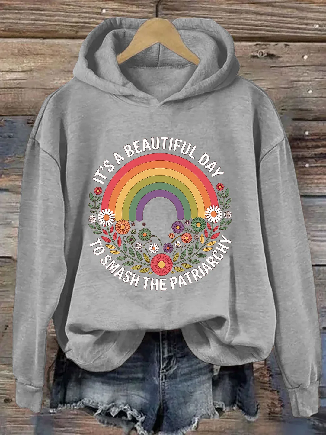 It's A Beautiful Day To Smash The Patriarchy Hoodie