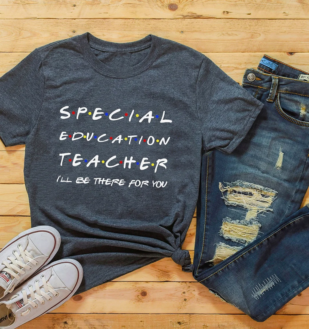 Special Education Teacher Shirt Spec Ed Para School Teacher Staff Psychologist Top Tees