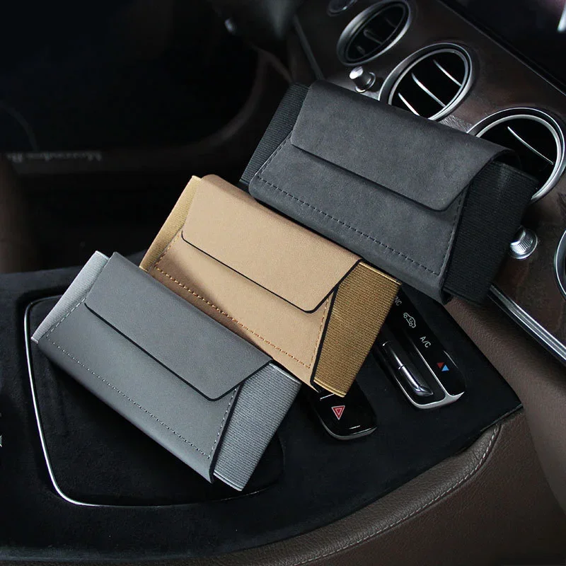 Car multi-functional high-end glasses case