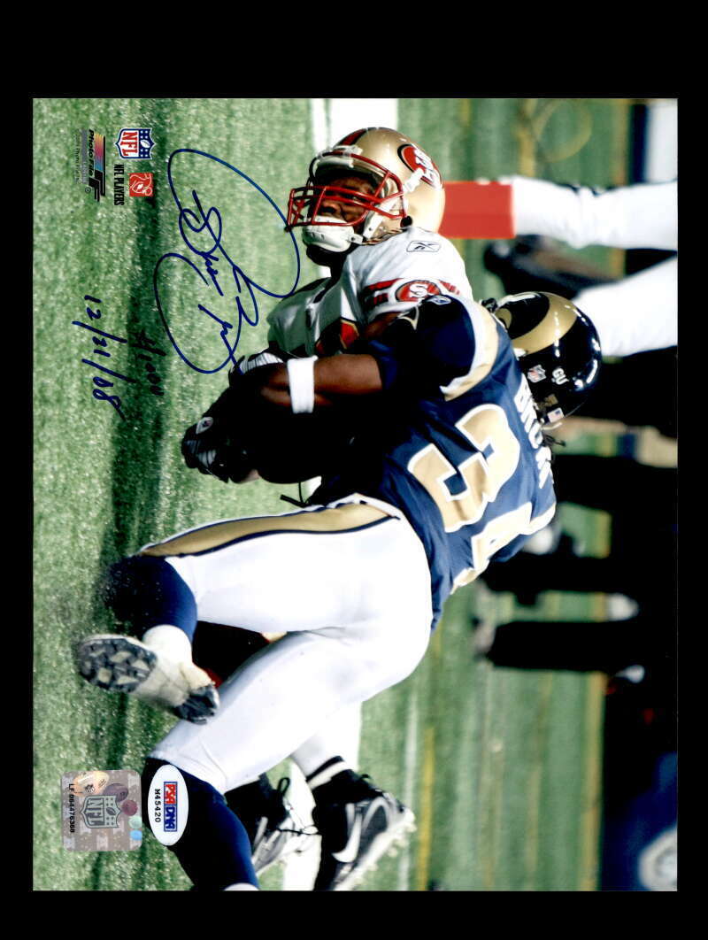 Isaac Bruce PSA DNA Coa Hand Signed 8x10 Photo Poster painting Autograph