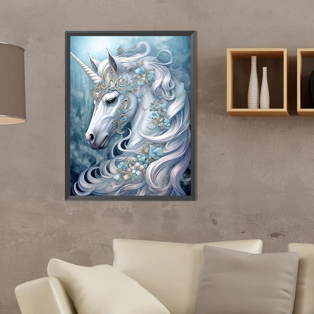 Diamond Painting - Full Round Drill - Unicorn(Canvas|30*40cm)