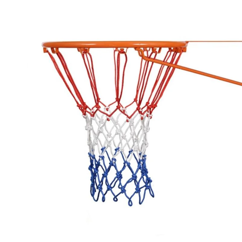 2 Pairs Outdoor Round Rope Basketball Net, Colour: 5.0mm Long Heavy Polyester
