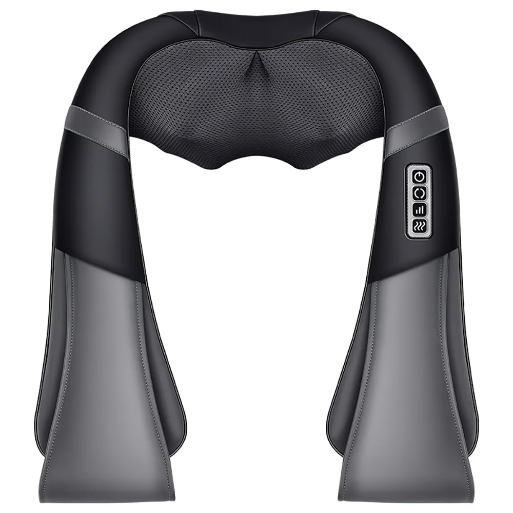 Neck Shoulder Massager Electric Back Massage with Heat Remote Control Deep Tissue 4D Kneading Massagers for Neck, Shoulders, Back, Feet, Legs, Body Muscle Pain Relief at Home, Office & Car