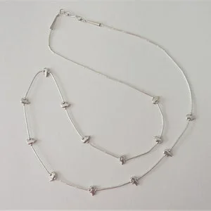 pornhint Pornhint Vintage Navajo Zuni SWEET Bear Fetish Sterling Silver Necklace