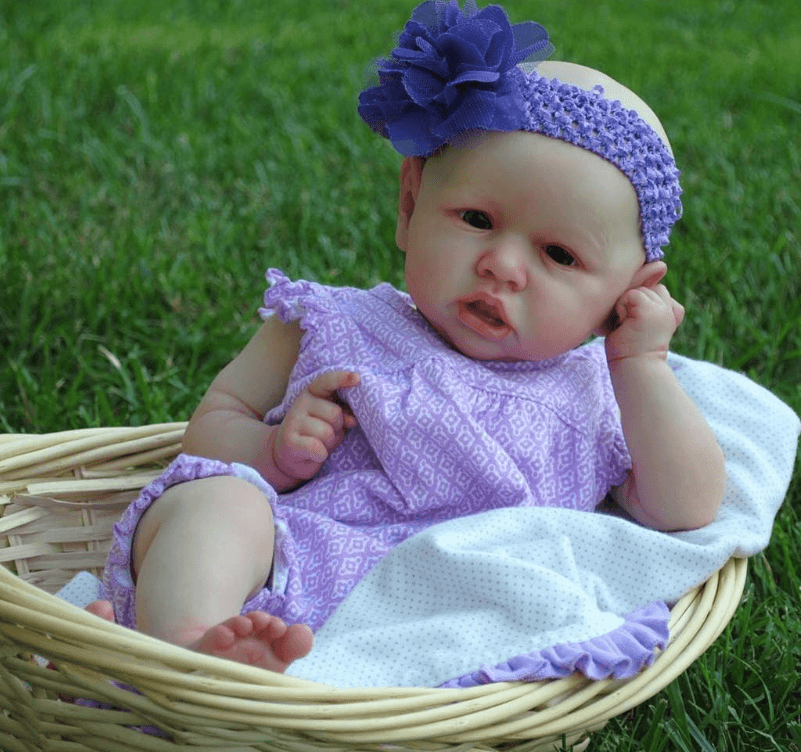 So Truly Lifelike Babies Under $50 Reborn Newborn Silicone Mini Toddler Baby Girl 12 inch Bald Sariah 2023 -Creativegiftss® - [product_tag] Creativegiftss®