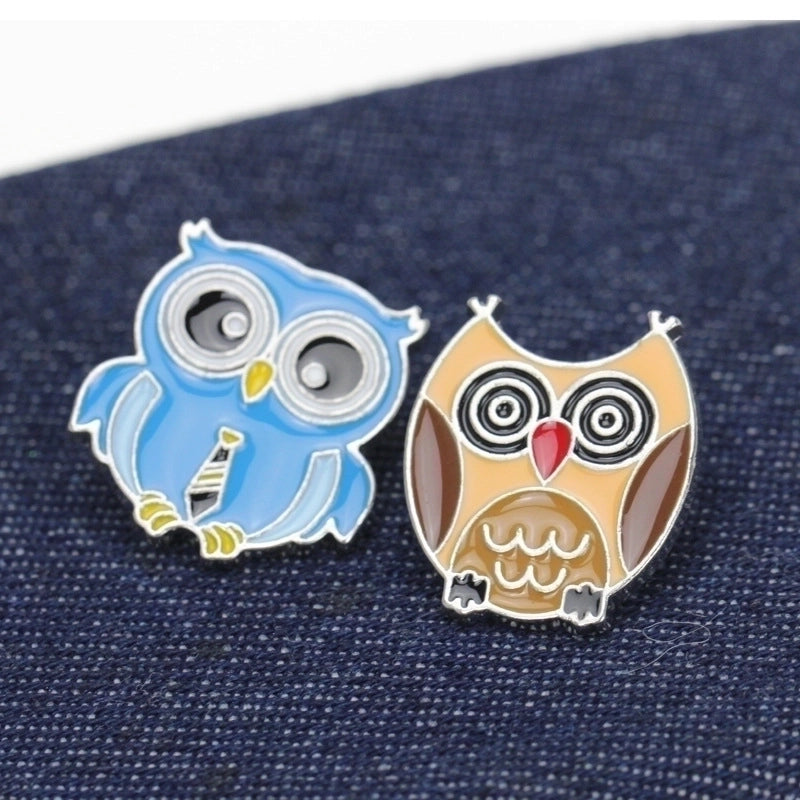 Cartoon Style Pin Animal Alloy Plating No Inlaid Unisex Brooches