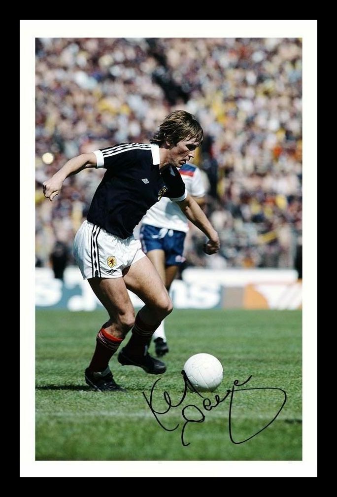 Kenny Dalglish - Scotland Autograph Signed & Framed Photo Poster painting