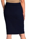 Stylish High-Waisted Knee-Length Pocket Skirt - Flattering Tie-Front Design, Casual Comfortable Wear, Women's Fashion Clothing with Pockets for Daily Life