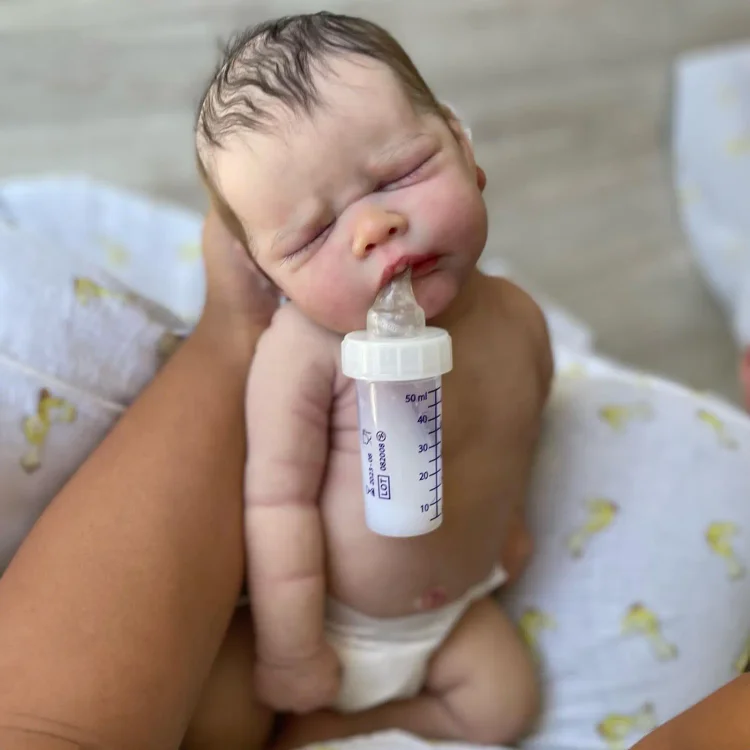  12"&16" Fully Squishy Baby Boy or Girl ,Lifelike & Realistic Handmade Soft Silicone Baby Doll Titter and Oninde - Reborndollsshop®-Reborndollsshop®
