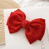 10PCS Lovely Bowknot Linen Ribbon Hair Clip