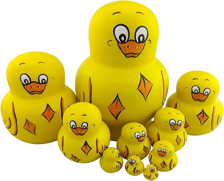 🔥Summer Hot Sale Promotion-49% OFF🐤-Handmade Wooden Matryoshka
