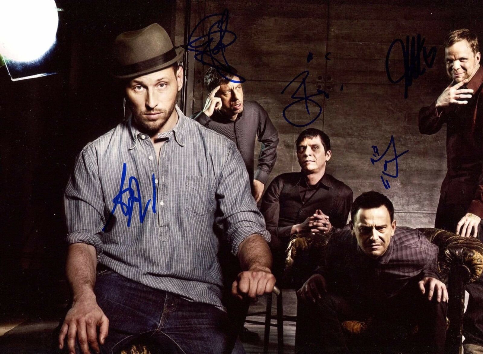 Beatsteaks PUNK ROCK BAND autographs, In-Person signed Photo Poster painting