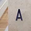 LED Illuminated Modern Address Sign IP44 Waterproof Personalized Solar Powered Address Number with Easy Installation UV Protection for Outside House Light Up Courtyard Hotel Bar