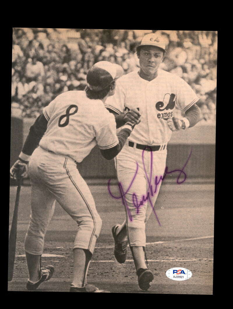 Tony Perez PSA DNA Coa Signed Vintage 8x10 Photo Poster painting Expos Autograph