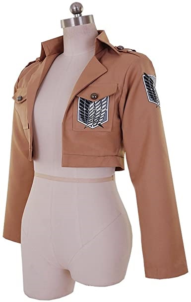 Shingeki No Kyojin Recon Corps Scouting Legion Jacket Costume