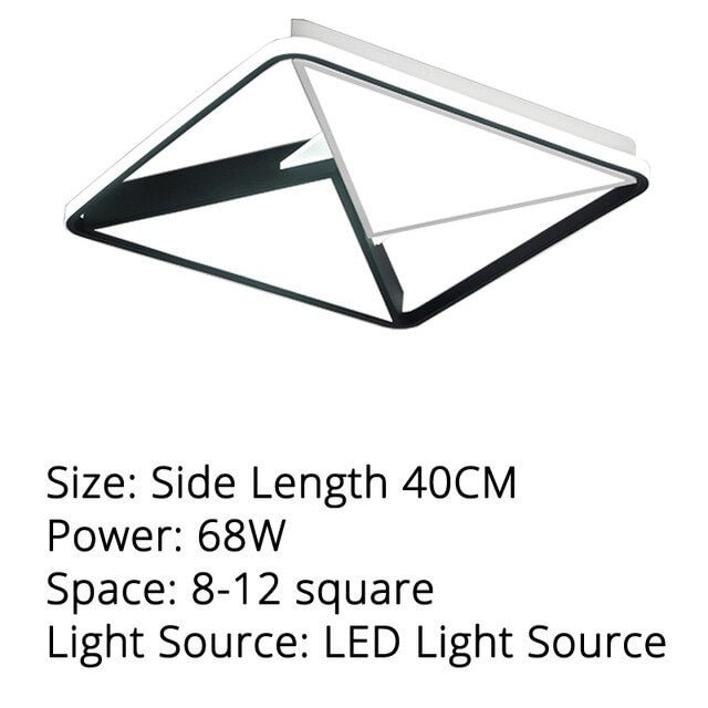 Led Ceiling Lights For Living Room Bedroom Kitchen Lustre Acrylic Ceiling Lamp Surface Mounted Indoor Home Lighting Fixtures