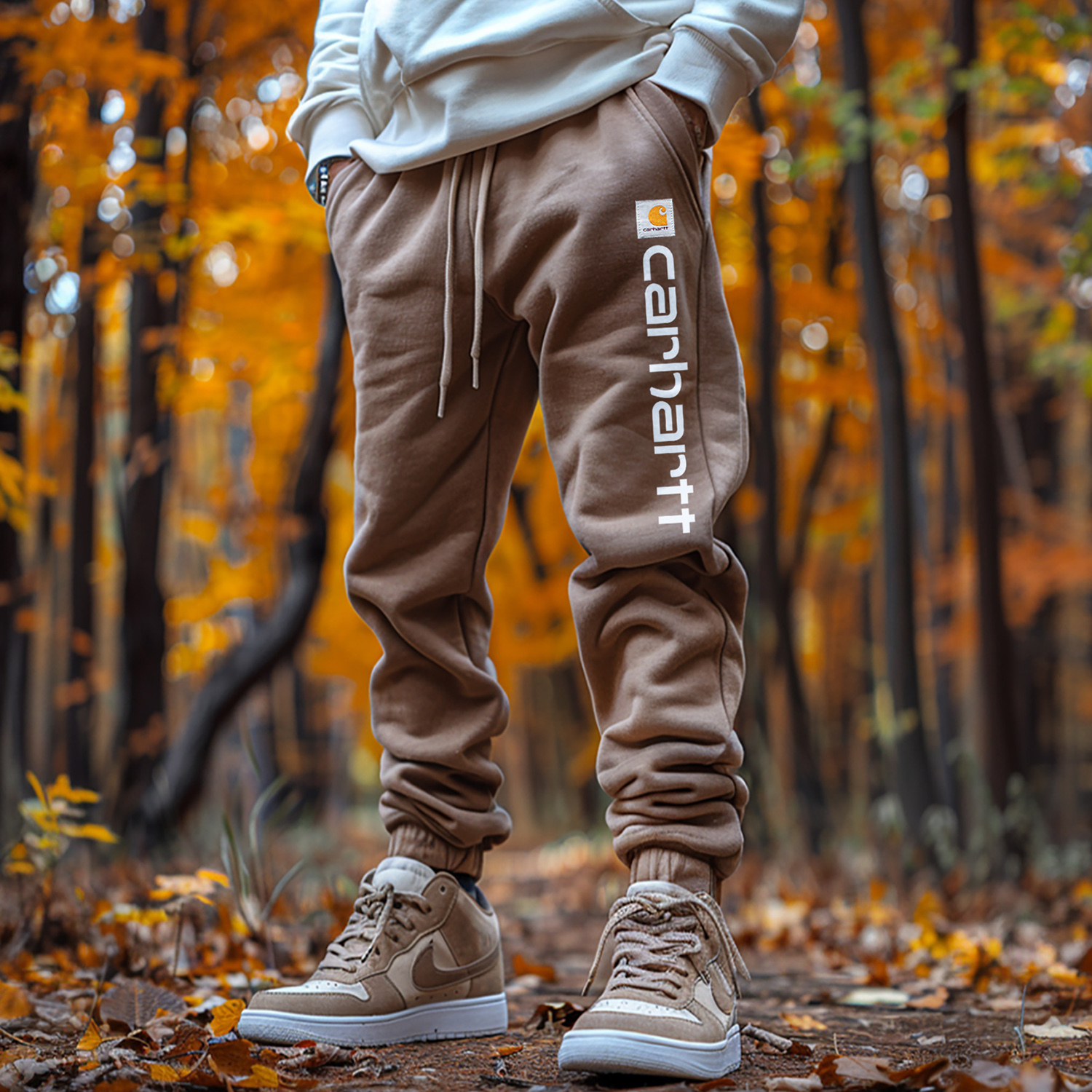 Outdoor Men's Cargo Pants Fashionable Casual Sports Pants Trousers