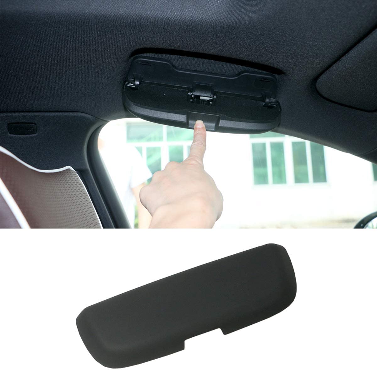 TTCRII Interior Sunglasses Holder for Audi A3 A4 A6 A7 A8 etron Q3 Q5