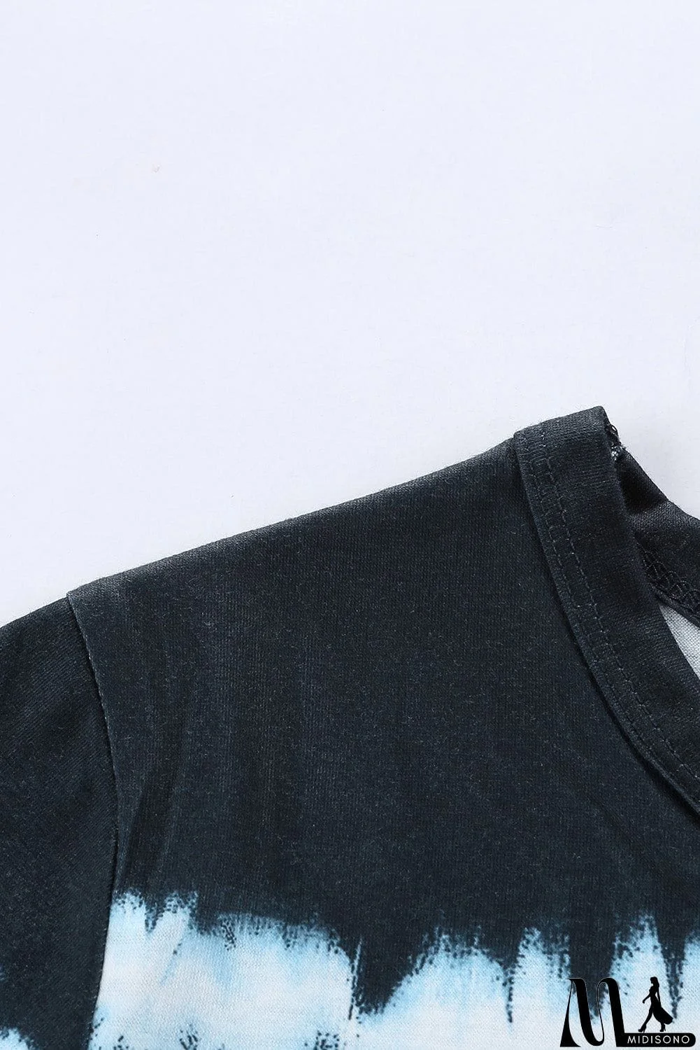 MidiSono - Tie Dye Stripes Basic Tee