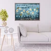 Flower Letter - Full Round Diamond Painting(40x50cm)