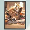 Cattle-11CT Stamped Cross Stitch 40*53cm tapestrymarket