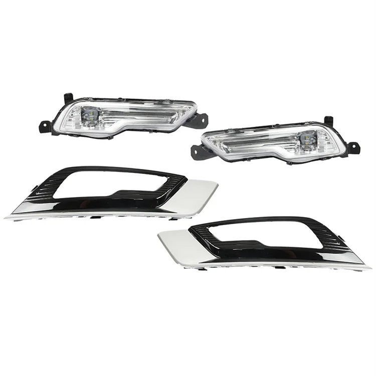 SEBLAFF 1 Pair Front Fog Light w/Cover Assembly Driver and Passenger Side Replacement for 2017-2018 Fusion HS7Z15200F, HS7Z15201F