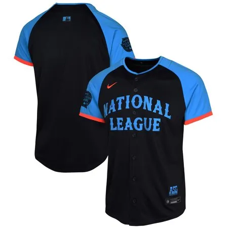 Youth National League  Navy 2024 MLB All-Star Game Limited Jersey
