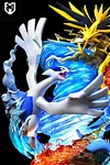 Legend Series Burning Lengend Legendary Birds & Lugia with LED - Pokemon Resin Statue - MFC Studios