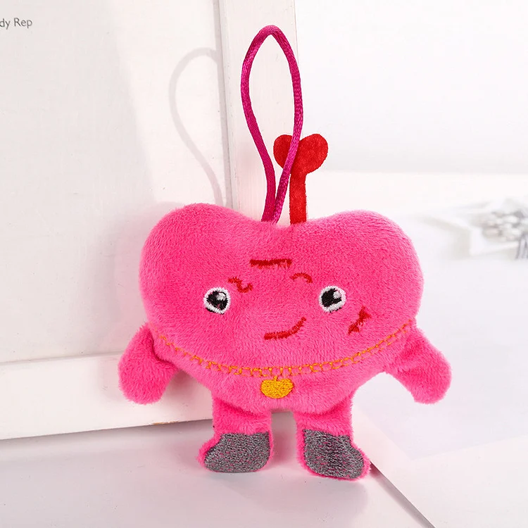 Stray Kids MAXIDENT Pink Plush Keychain Doll