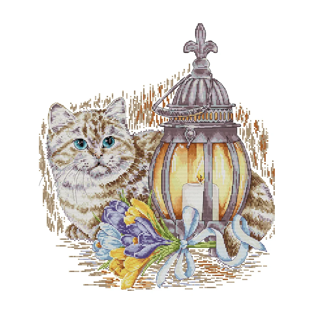 Animal series - 14CT Joy Sunday Stamped Cross Stitch