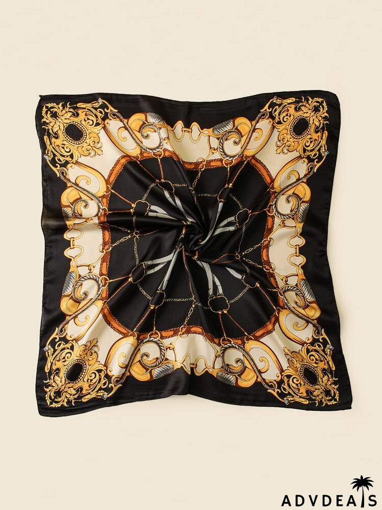 Chain Print Bandana