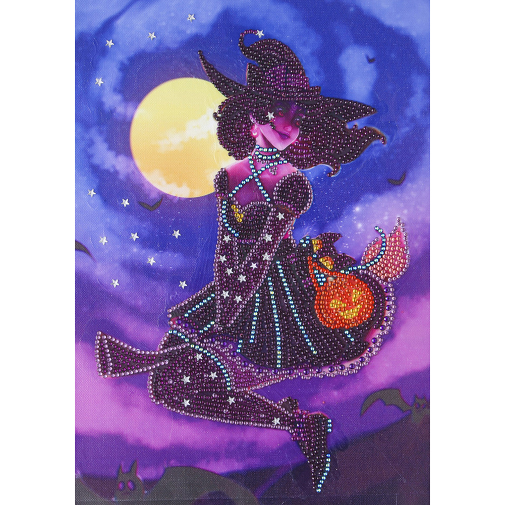 

Halloween - Special Shaped Diamond Painting - 30*40CM, 501 Original